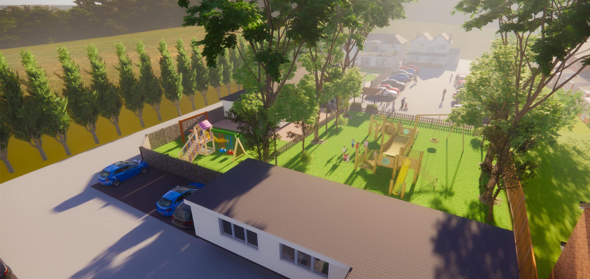 3D Architectural Designs of Nursery in Tamworth
