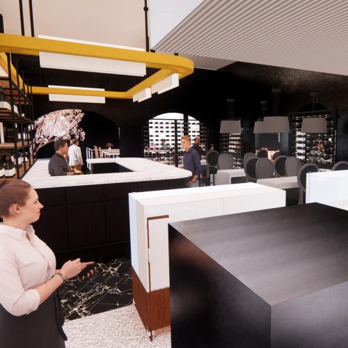 3D design and virtual tours of commercial development and planning project