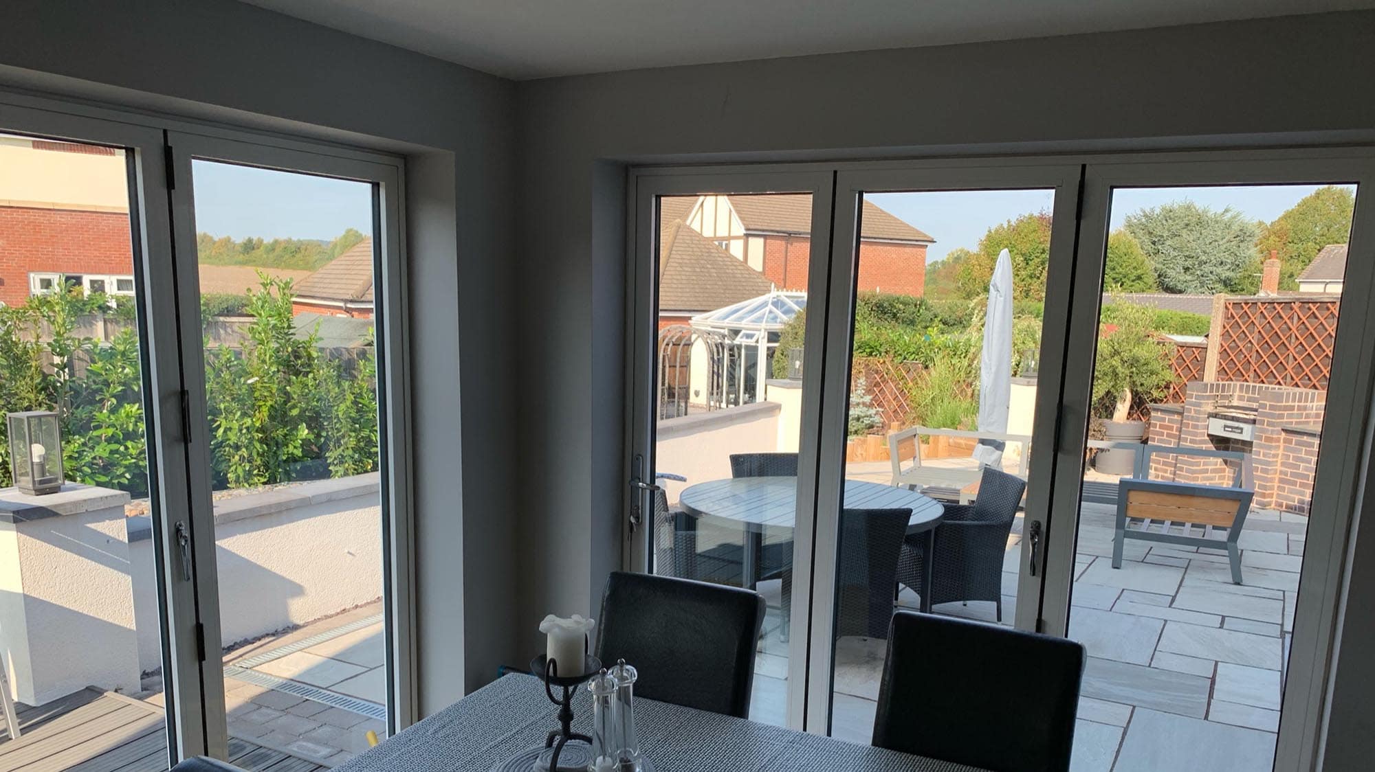 Home extension completed building project