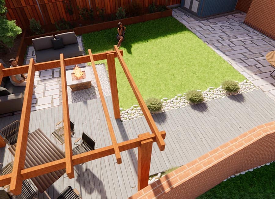3D Garden Design available in virtual reality.