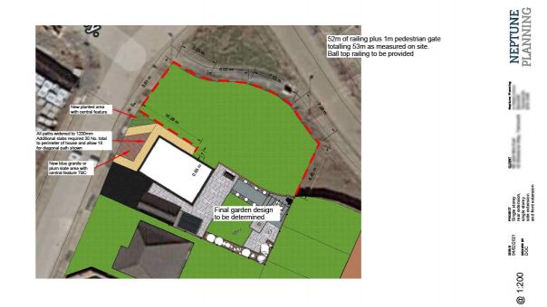 planning permission for garden landscaping